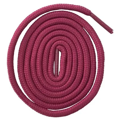 100cm-160cm Long of Round Shoelaces Shoe Strings Shoe Laces Cord Ropes for Boots Voilet Pink Purple Red
