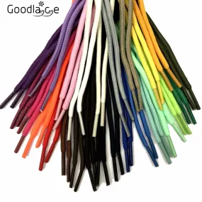 100cm-160cm Long of Round Shoelaces Shoe Strings Shoe Laces Cord Ropes for Boots Voilet Pink Purple Red