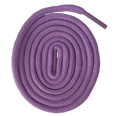 100cm-160cm Long of Round Shoelaces Shoe Strings Shoe Laces Cord Ropes for Boots Voilet Pink Purple Red