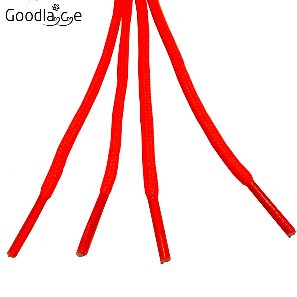 100cm-160cm Long of Round Shoelaces Shoe Strings Shoe Laces Cord Ropes for Boots Voilet Pink Purple Red