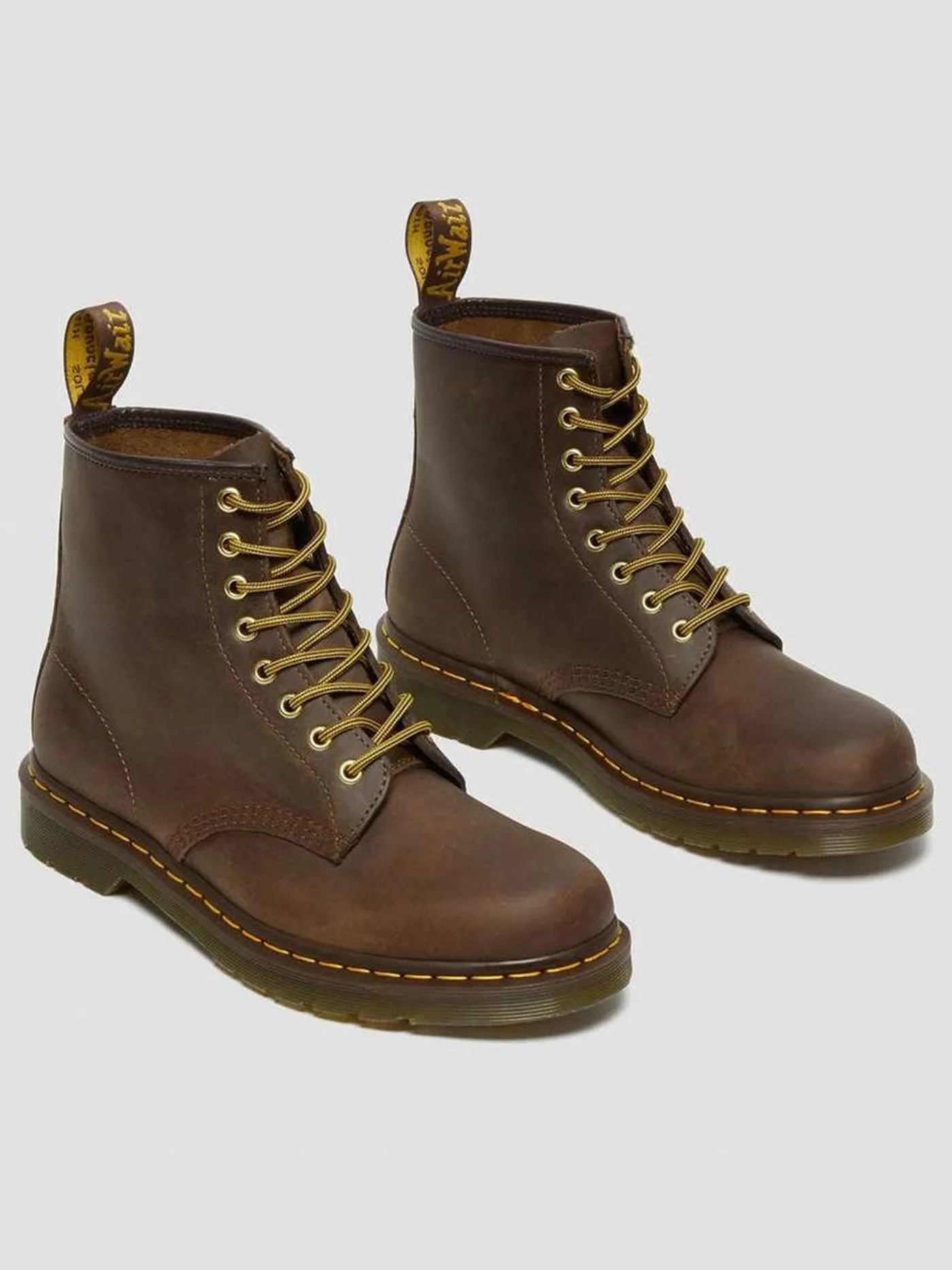 1460 Brown Crazy Horse Bottes