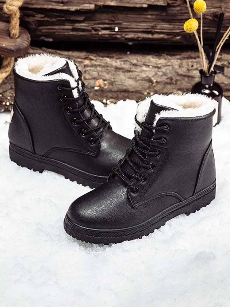 2021 Women's Flat-bottomed Martin Boots Short Boots