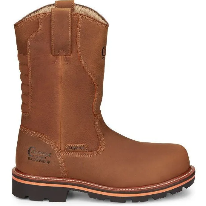 Chippewa Men's Thunderstruck 11 WP Nano Comp Toe Work Boot -Tan- TH1041