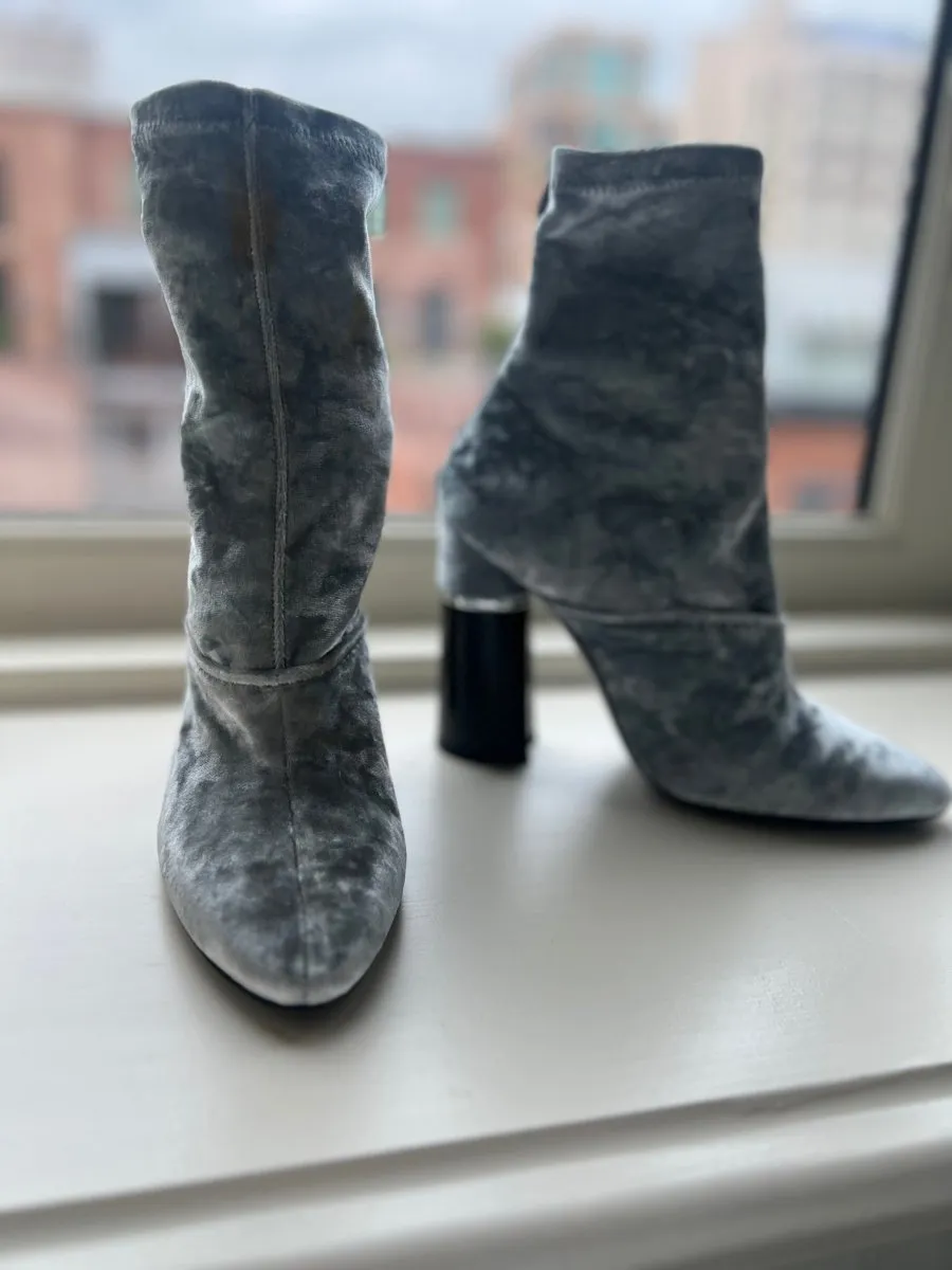 Crushed Velvet Boots by 3.1 Philip Lim