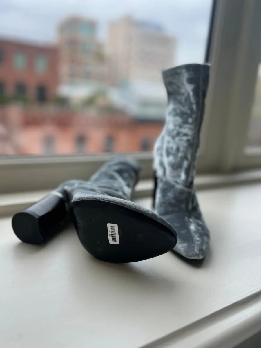 Crushed Velvet Boots by 3.1 Philip Lim