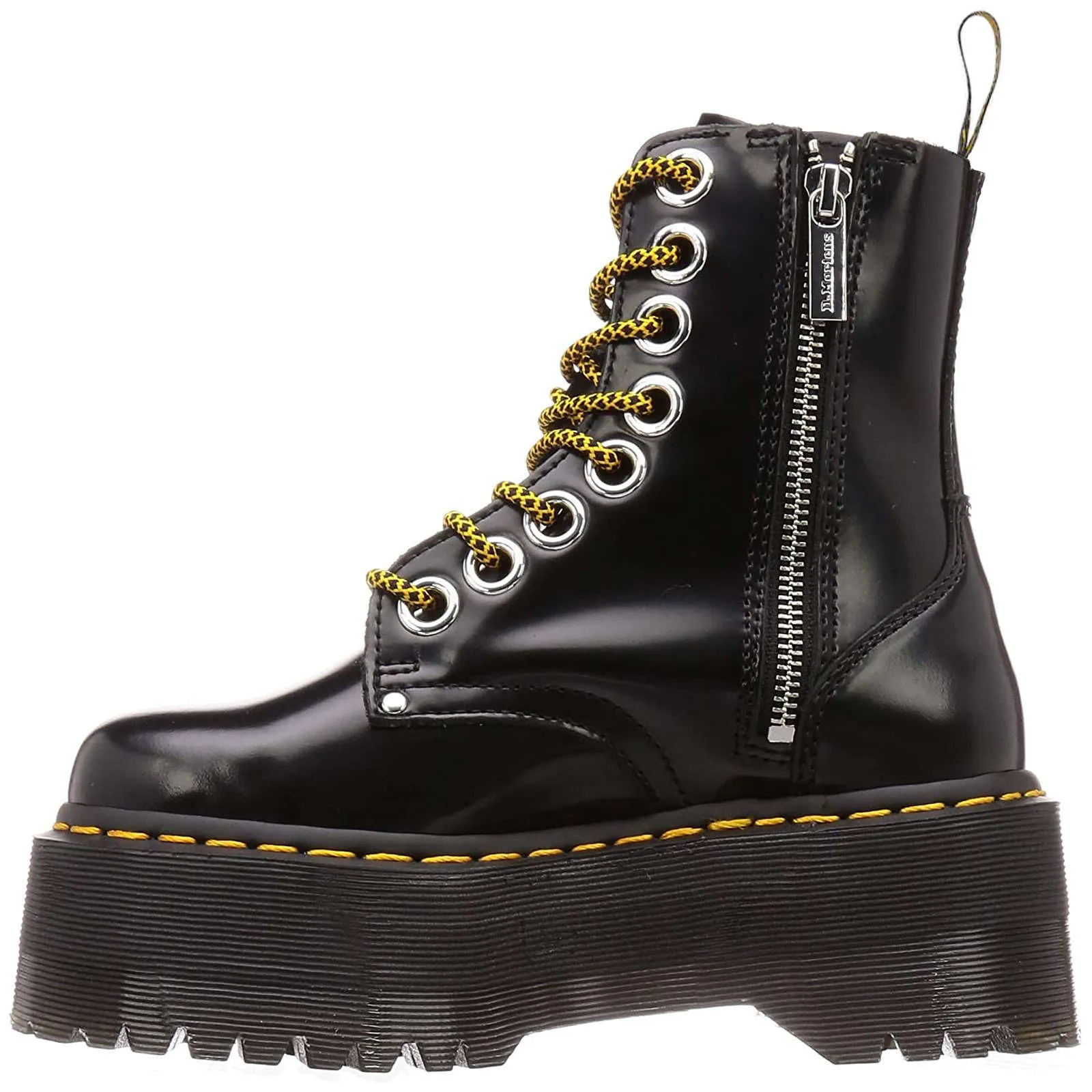 Jadon Max Buttero Leather Unisex Platform Boots