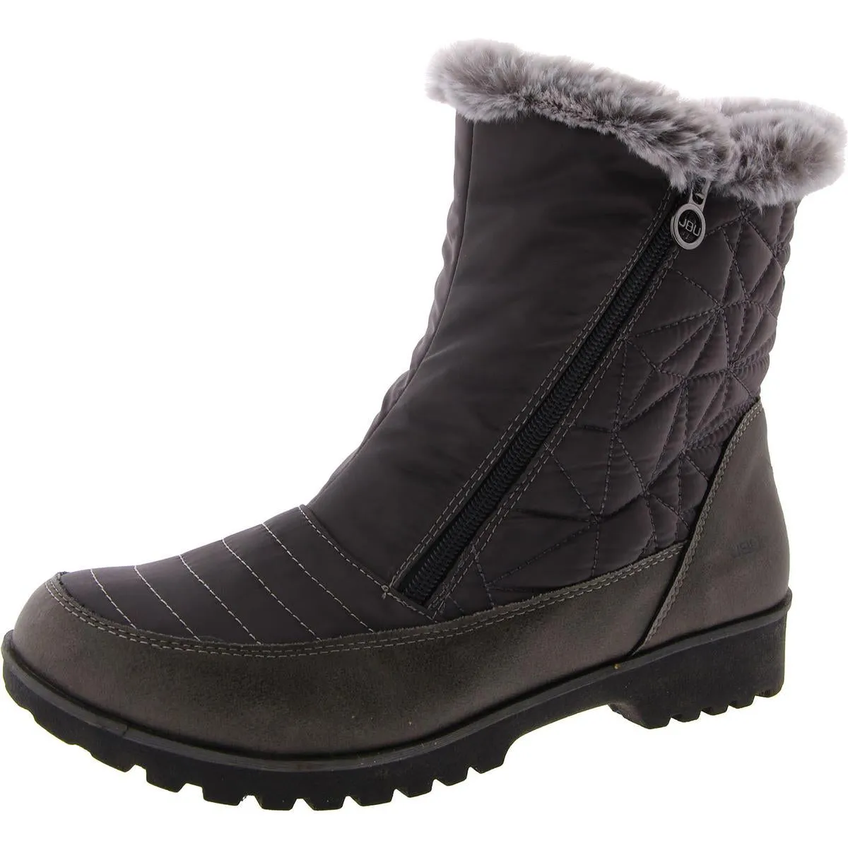 JBU by Jambu Womens Free Bird Faux Fur Lined Ankle Winter & Snow Boots