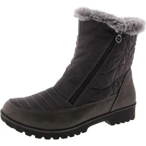 JBU by Jambu Womens Free Bird Faux Fur Lined Ankle Winter & Snow Boots