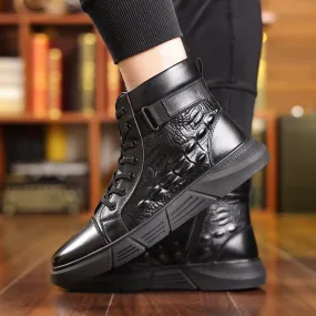 Leather Warm Martin Boots