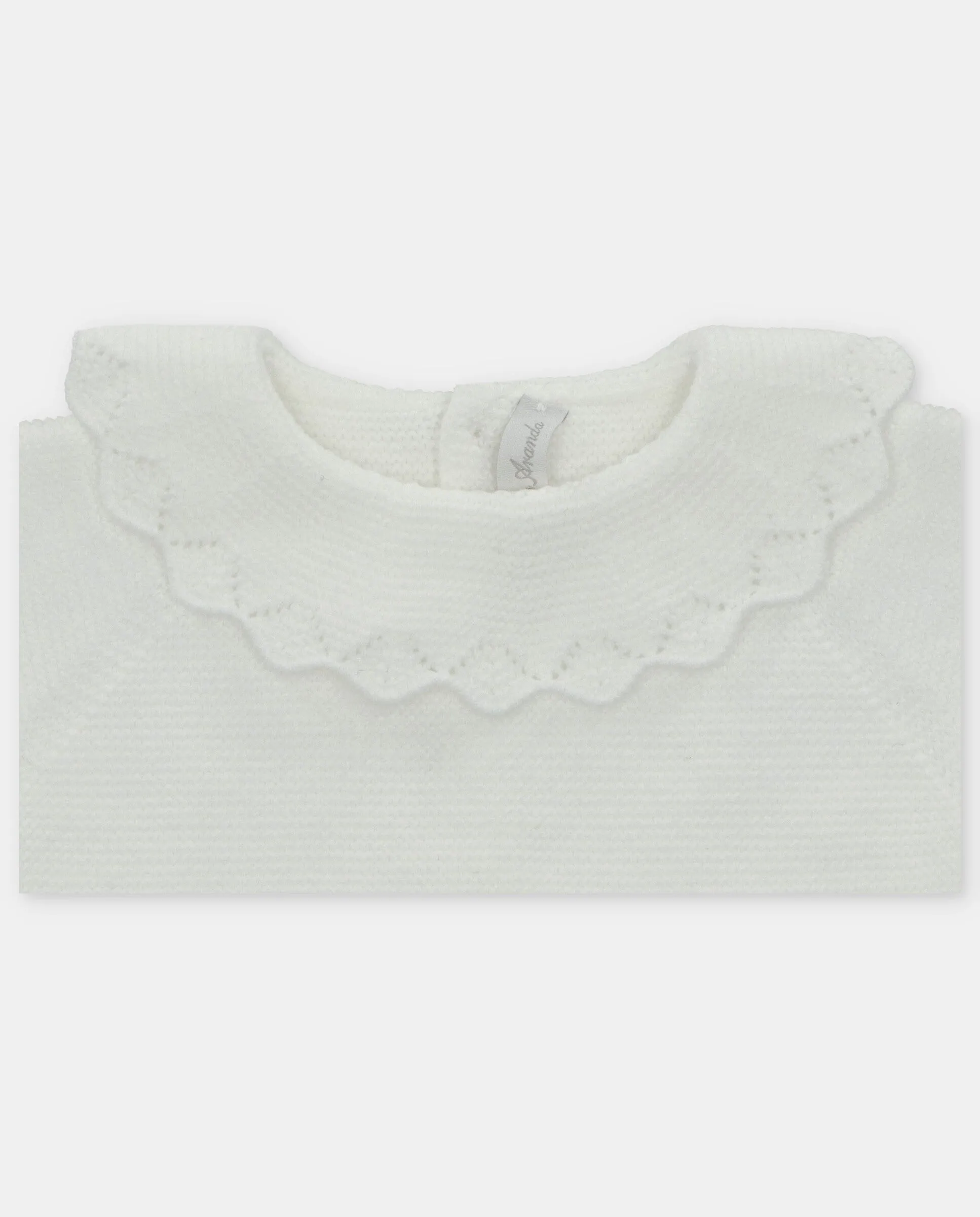 Martin Aranda White Two Piece Shorts Set