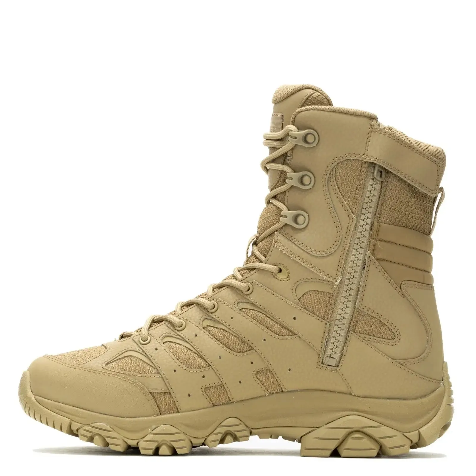 Moab 3 8 Tactical Side Zip Tactical Work Boots Dark Coyote WP