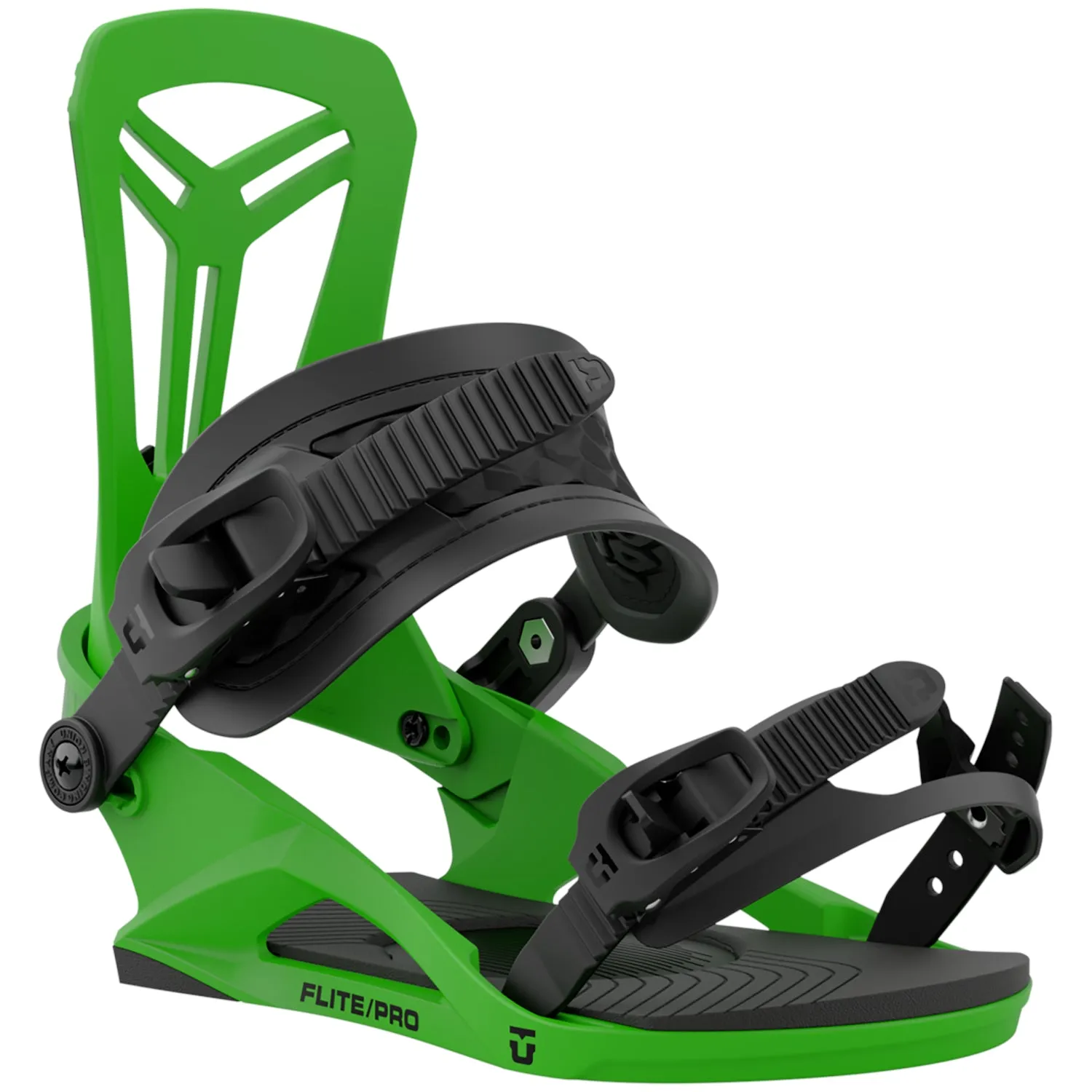 Union 2023 Flite Pro Snowboard Bindings - Green