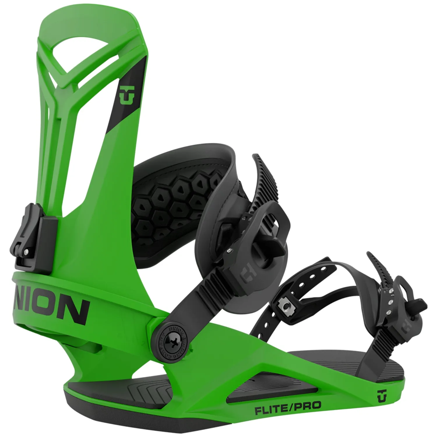 Union 2023 Flite Pro Snowboard Bindings - Green