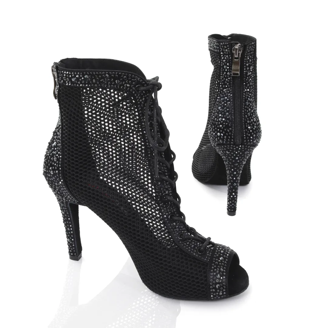 Viola Peep-Toe Dance Boots - Women's Latin / Salsa / Tango Shoes